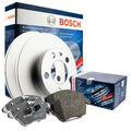 BOSCH 2x BREMSSCHEIBEN + BELÄGE Opel Astra G Caravan, Astra G CC,  HINTEN BOSCH