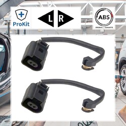 2x ORIGINAL® A.b.s. Warnkontakt, Bremsbelagverschleiß Hinten, Links, Rechts