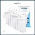 6x Wasserfilter Wessper für Siemens EQ Series wie TZ70003, Intenza + GRATIS!!!
