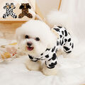 Hund Fleece Pyjamas für Kleine Hunde und Katzen Hundemantel Chihuahua Yorkie XS