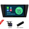 DAB+Für BMW E90-E93 9" 8-Kern 6+64G Autoradio GPS Navi CarPlay Android 13 4G LTE