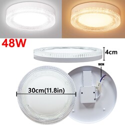 1-10x LED Deckenlampe Panel Deckenleuchte Flach Schlafzimmer Wohnzimmer Küche