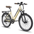 FAFREES Elektrofahrrad 26 Zoll Herren Damen e bike E-Citybike Pedelec Shimano 7