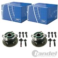 2X SKF RADLAGER-SATZ HINTEN PASSEND FÜR VOLVO S60 S80 V70 XC70 LINKS+RECHTS