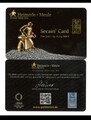 Goldbarren 1 Gramm 999.9  Gold  Heimerle und Meule Secain Card 
