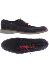 Bugatti Halbschuh Herren Slipper feste Schuhe Gr. EU 43 Leder Grau #730tpg2momox fashion - Your Style, Second Hand