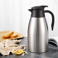 Isolierkanne Kaffeekanne Teekanne Haus2L Thermosflasche Thermoskanne Edelstahl