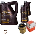 MAHLE Inspektionspaket MANNOL 7 L 5W-40 EXTREME für BMW 5er 523i 520i 528i 3er