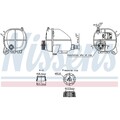 ORIGINAL® Nissens Ausgleichsbehälter, Kühlmittel für BMW 5 Touring 5 Touring