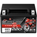 BlackMax YTX9-BS Motorrad GEL Batterie 12V 9Ah CTX9-BS 50812 GTX9-BS ETX9-BS 8Ah