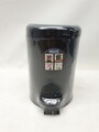 WENKO Kosmetik Treteimer Leman Schwarz 3 l