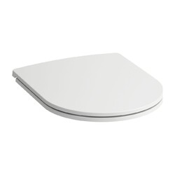 Laufen WC-Sitz mit abnehmbaren Deckel Pro Slim Absenkautomatik, Weiß