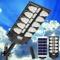 2000W LED Solar Straßenlampe mit Bewegungsmelder Straßenlaterne Solarleuchte