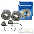 2x SKF RADLAGER SATZ RADLAGERSATZ VORNE FÜR RENAULT SANDERO SCENIC 1 THALIA