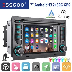 2+32G Android 13 Autoradio GPS Navi RDS WIFI Carplay Für Audi A4 S4 RS4 B6 B7 B8