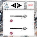 2x ORIGINAL® Corteco 49399043 Axialgelenk, Spurstange Vorne, Links, Rechts