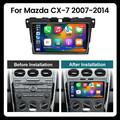 Für Mazda CX-7 2007-2014 Android 13 Autoradio GPS NAVI BT FM WIFI RDS 2+64GB