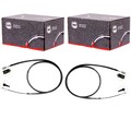 2X A.B.S. HANDBREMSSEIL HINTEN LINKS+RECHTS passend für CITROËN C8 FIAT ULYSSE 