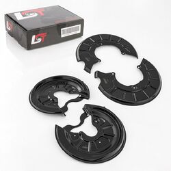 4x Spritzblech Abdeckblech Ankerplatte Bremse Komplett Set für AUDI A3 8P