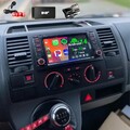 DAB 2+32G Android 14 Autoradio Carplay GPS Nav+DVR Für VW T5 Multivan 2004-2009