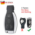3 Tasten Auto Schlüssel Ersatz Gehäuse für Mercedes Benz A B C E S ML G Klasse