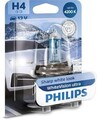 1x PHILIPS H4 Glühlampe Fernlicht 12V 60/55W 4500K P43t-38 Halogen 12342WVUB1