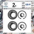 2x ORIGINAL® Gsp Radlagersatz Vorne, Links, Rechts für Opel MOVANO A Kasten