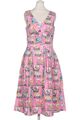 Hell Bunny Kleid Damen Dress Damenkleid Gr. XS Baumwolle Pink #9mymax7