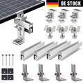 Montage Set Pv Halterung Befestigung Photovoltaik Ziegeldach Solarpanel Schiene