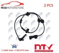 ABS SENSOR DREHZAHLFÜHLER PAAR HINTEN NTY HCA-PL-019 2PCS V NEU OE QUALITÄT