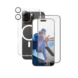 CARE by PanzerGlass® Flagship 3-in-1 Schutzset für iPhone 16 Pro Max