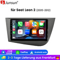 9" Carplay Android 13 Autoradio GPS WIFI SWC 2G+32G DAB+ Für Seat Leon 2005-2012