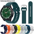 Silikon Armband Für Samsung Watch 6 5 4 3 Classic 43 47mm 42 46mm Active 2 1 S2