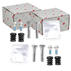 2X NK FÜHRUNGSHÜLSENSATZ BREMSSATTEL HINTEN VORNE passend für CHEVROLET AVEO