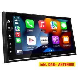 KENWOOD 2-DIN DMX7722DABS Auto Radioset für SMART ForTwo 451 ab 10/2010
