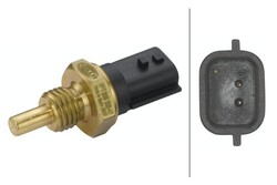 HELLA Kühlmittel Wasser Temperatur Sensor 6PT 009 309-471 für OPEL NISSAN VIVARO