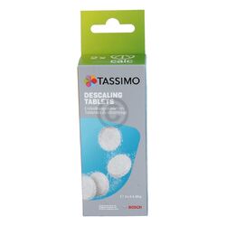 [253,43 €/Kg] Entkalkungstabletten BOSCH 00311909 für TASSIMO Kapselautomat 4Stk