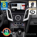 8Core 4+64GB Autoradio DAB Android 14 GPS Carplay Für Ford Focus MK3 2012-2018