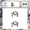 2x ORIGINAL® Snr Sensor, Raddrehzahl Hinten für BMW 5 Touring 5 5 Gran Turismo