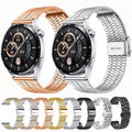 Edelstahl Ersatz Armband Für Huawei Watch 3 4 GT 4 GT 3 2e 2 Pro 46mm/42mm/48mm