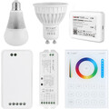 Mi Light / MIBOXER GU10 E14 E27 RGB CCT RGBW LED Glühbirne Birne Spot Lampe 2.4G