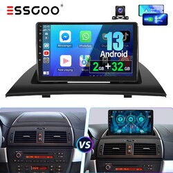 2+32GB Für BMW X3 E83 2004-2012 Android13 GPS Navi Autoradio WIFI BT Carplay KAM