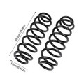 2x Federn Fahrwerksfeder Hinterachse Links Rechts für VW Golf V 1K1 Golf VI 5K1