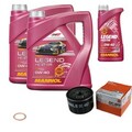 MAHLE Ölfilter 9 L MANNOL Legend+Ester 0W-40 für Dacia Duster Logan MCV 1.6 16V