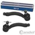 2x MEYLE SPURSTANGENKOPF LINKS+RECHTS passend für HONDA CIVIC CR-V CRX MG MG