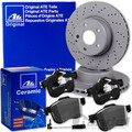 ATE BREMSSCHEIBEN + CERAMIC BELÄGE VORNE für MERCEDES C/E-KLASSE W205 W213 W253