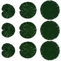  3 Count Teich Schwimmpflanzen Schwimmende Wasserlilie Künstlicher Lotusblätter