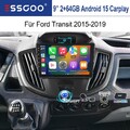 9" Carplay DAB Autoradio Für Ford Transit Custom 2015-2019 Android 15 ChatGPT-AI