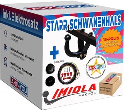 NEU VW Passat B5 Variant Kombi 00-05 ANHÄNGERKUPPLUNG AHK starr +13pol ESatz ABE