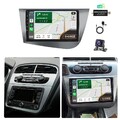 4+64GB Carplay Autoradio Für Seat Leon MK2 1P1 2005-2012 Android 15 DAB+ FM DSP